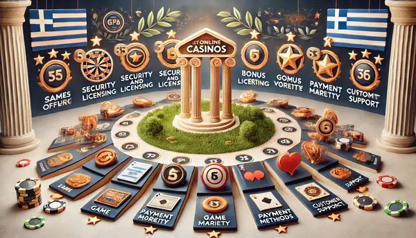 Οδηγός για ελληνικά online casino Ασφάλεια, παιχνίδια και στρατηγικές